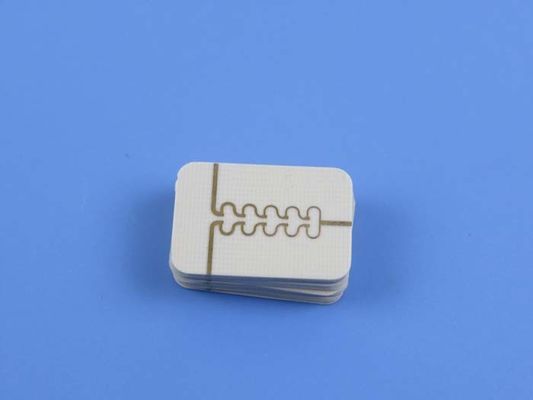10mil RO4835 RF PCB 2-laag Circuit Blue Solder Mask Immersion Gold