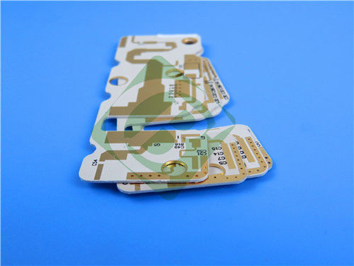 RO3006 PCB dubbelzijdig 10 mil laminaat onderdompeling goud afwerking