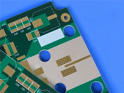 2L MT77 PCB 10mil Materiaal Low-Loss Circuit Board