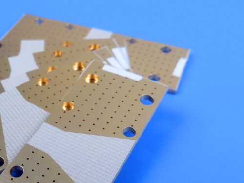 RF-10 PCB 25mil Dubbellaag 1OZ High Reliability Circuit Board