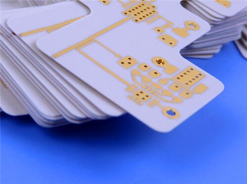 Rogers 4003C PCB 8mil Dubbele laag met zwart zijdefilter