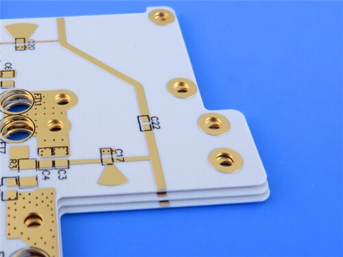 Rogers RO4835 PCB 6.6mil 2-laag 20um Via Plating High-Frequency