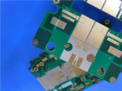 Dubbelzijdige WL-CT440 PCB 10mil Substraat Groene Soldeermasker