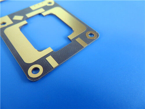 Rogers RT duroid 5880LZ PCB Dubbelzijdig 0,3 mm dik groen masker
