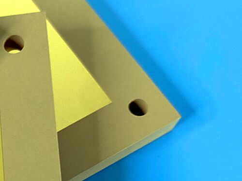 High Frequency PCB TMM10i 15mil 2L Pure Gold Plating