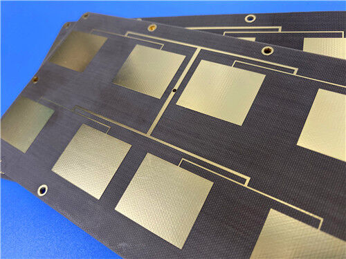 TLX-7 PCB 2-laag 30 mil Substraat Wit zijdefilter Onderdompeling Goud