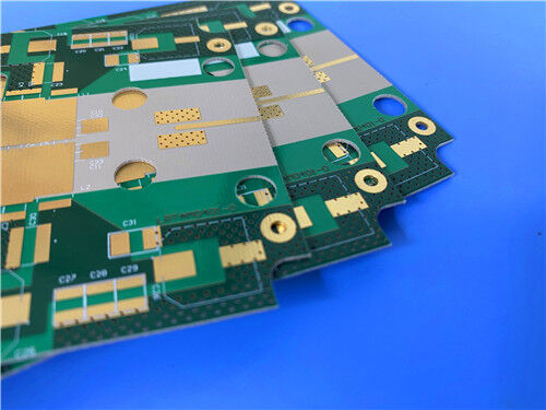 2L TRF-45 PCB 32mil Materiaal Groen Soldeermasker Immersion Gold