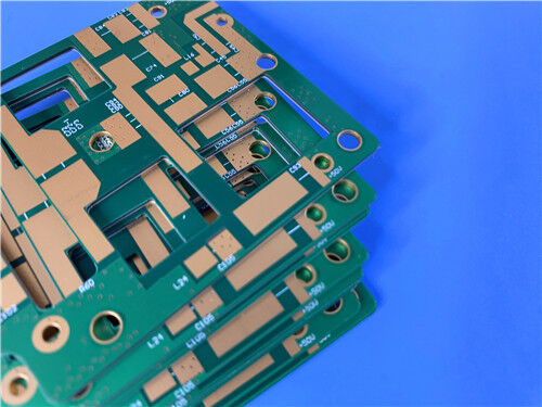 4-laags Hoogfrequente Hybride PCB op RT duroid 5880 en FR-4
