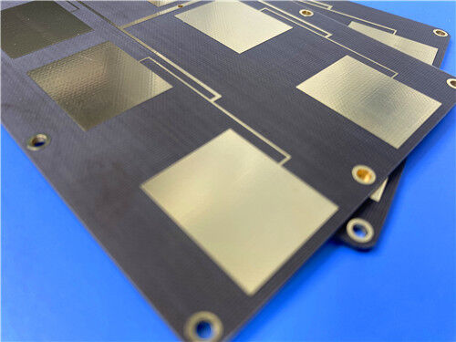 2-laags Taconic TLX-8 PCB 1.3mm met ENIG RF Microgolfprintplaat