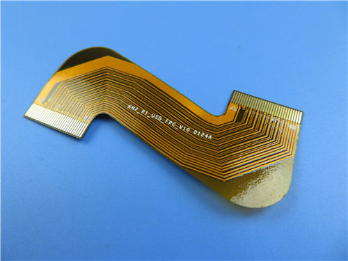 2-laags F4BM245 PCB 0,6 mm Immersion Gold Hoogfrequente RF-printplaat
