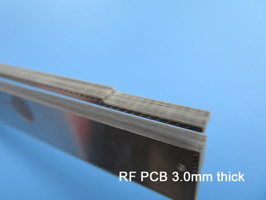 F4B High Frequency PCB Built On 3.0mm RF PCB Board for Patch Antenna