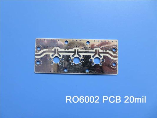 20mil Rogers 6002 PCB HASL Loodvrij PCB UL 94-V0 Dubbelzijdig Circuit Board