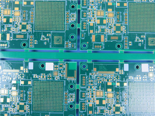 Hoog - die de dichtheid verbindt de Kringsraad onderling van PCB (van HDI) op 14-laag Fr-4 Tg170℃ met Onderdompelingsgoud wordt voortgebouwd