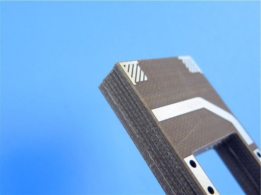 0.8mm DiClad 870 RF PCB Dual-layer Rigid Boards met ENEPIG