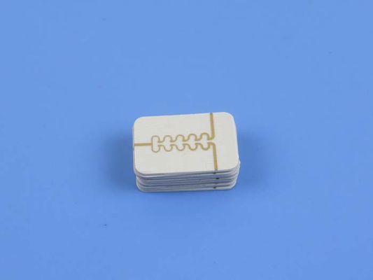 10mil RO4835 RF PCB 2-laag Circuit Blue Solder Mask Immersion Gold