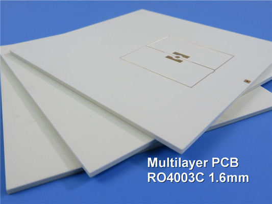 Rogers RO4003C High Frequency Circuit Board PCB 0.7mm 4 Layer ENIG