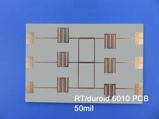RT / Duroid 6010.2LM 2 Layer Pcb Board For Microwave Circuit Design