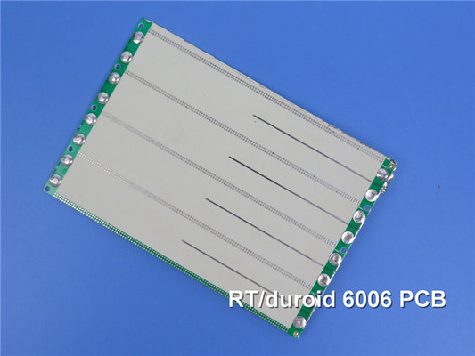 RT Duroid 6006 PCB 10mil 0.254mm 2-Layer Immesion Gold