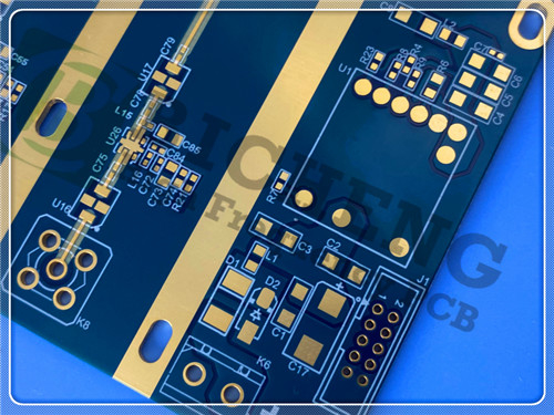 Hybrid PCB On RO4003C And S1000-2M Materials 6-layer 1.1mm Thick