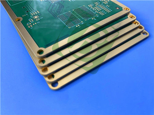 12-laag 370HR PCB 1,6 mm dik ENIG Finish Groen Solder Mask