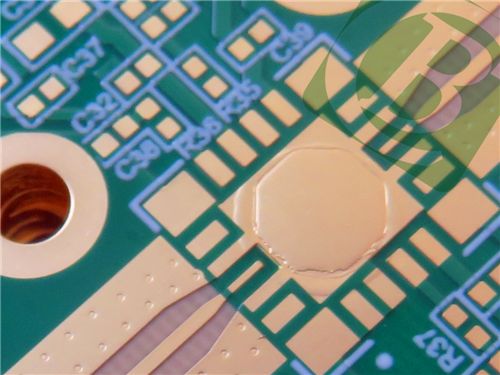 6-laags M6 High Speed IS370HR Hybride PCB met Koperen Munt