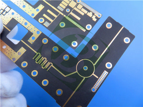 RT/duroid 5880 PCB 15mil 2-laags Groene Soldeermasker