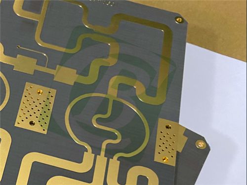 TP1020 PCB Dubbele laag 4 mm dik ENIG afwerking