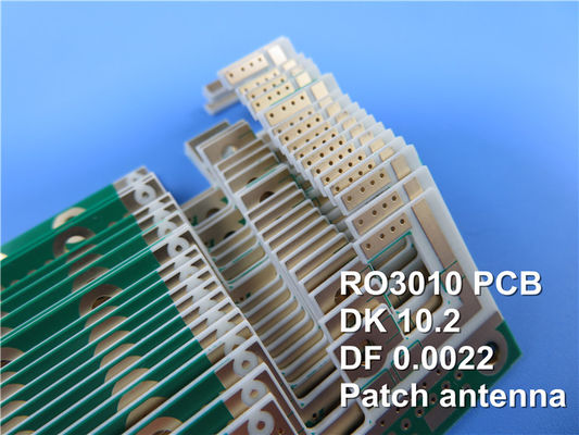 RO3010 Rogers Microwave PCB -bord 10 miljoen 0,254 mm DK10.2