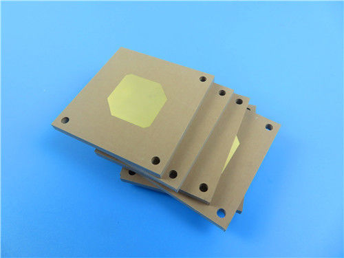 Dubbellaag 1.6 mm TMM4 PCB zilver- en goudplatering