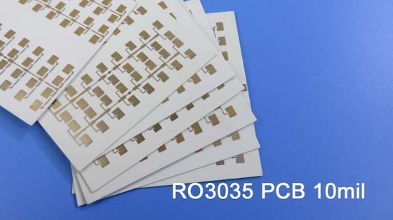 Het Goud van de de Raads10mil 0.254mm DK3.5 Onderdompeling van PCB van RO3035 Rogers voor Flardantenne