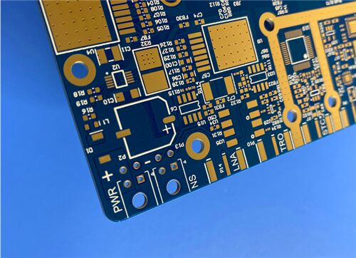 10-laag hybride PCB RO4003C + RF4-370HR gemengd dielektrisch gecontroleerd impedantiebord