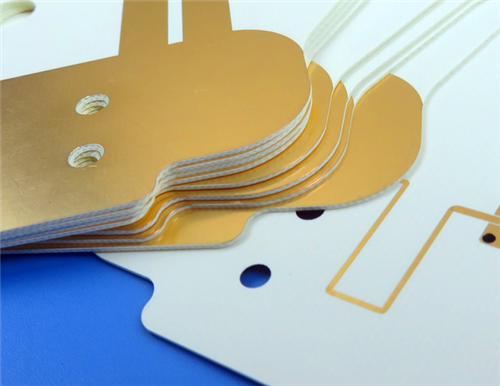 2-laag TF300 PCB 25mil High Frequency Substrate met onderdompeling goud