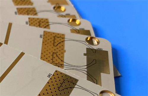 5 mil dik WL-CT300 PCB 2-laag zwart zijdeplaat Pure Gold Plating