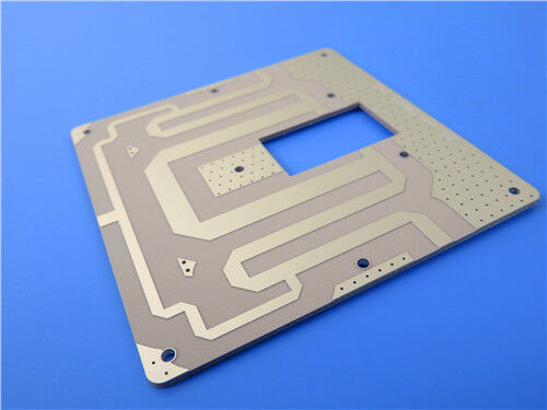 Dubbelzijdig CER-10 High-Frequency PCB 30mil Laminate Immersion zilver