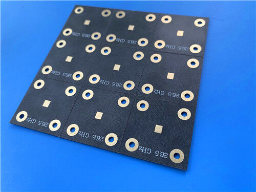 2-Laags Taconic TLX-6 PCB 0.2mm Immersion Gold Antenne PCB