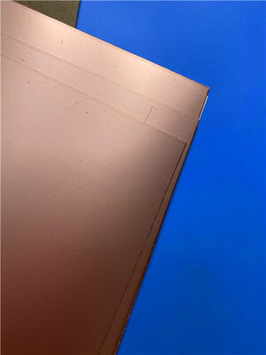 2-laag F4BME220 PCB 0.1mm Ultra-dun met groen soldeermasker onderdompeling goud