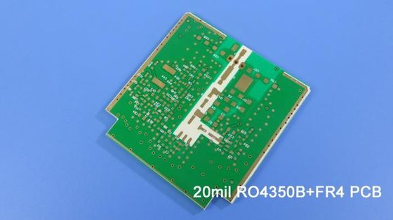 Hybride PCB op RO4350B en FR4, RT dureid 5880 materialen