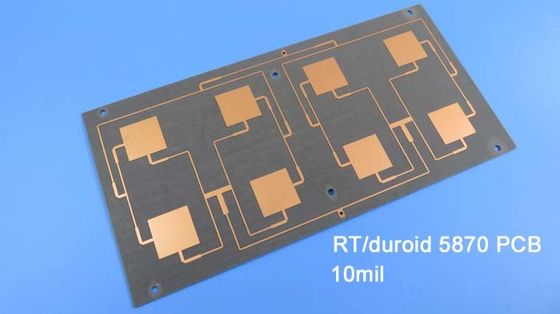 Rogers 5870 Multilayer UL Rogers PCB Board Glass Microfiber Versterkt PTFE
