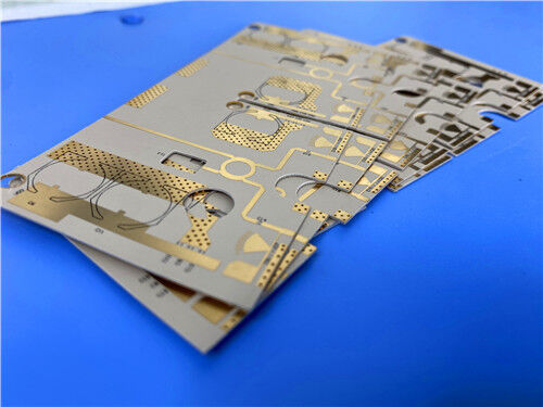 2-laag WL-CT350 4mil Ultra-dunne PCB laminate met onderdompeling goud afwerking