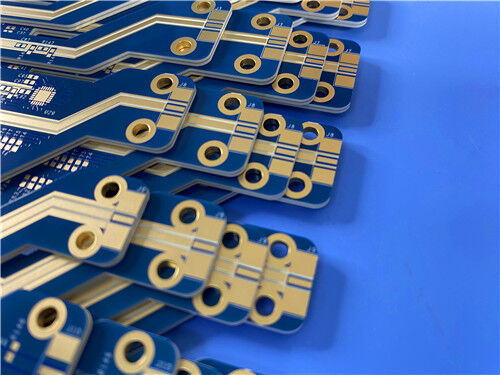 4-laag Rogers RT/duroïde 6202 Hybride PCB 1.014mm Goud beklede circuit board