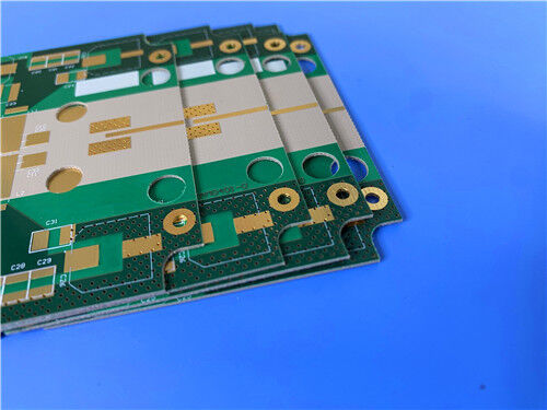 Multilayer Flexibele Gedrukte Kring (FPC) 4 lagen Flex PCB met Dikke 0.25mm en Onderdompelingsgoud voor Vertoning Backlight