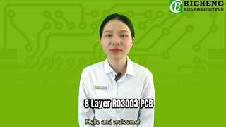 8-laags RO3003 hybride printplaat