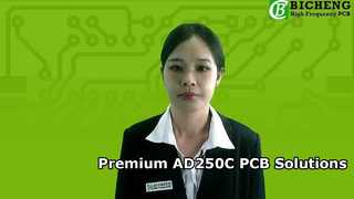 AD250C PCB 2-laags 20mil immersiezilver